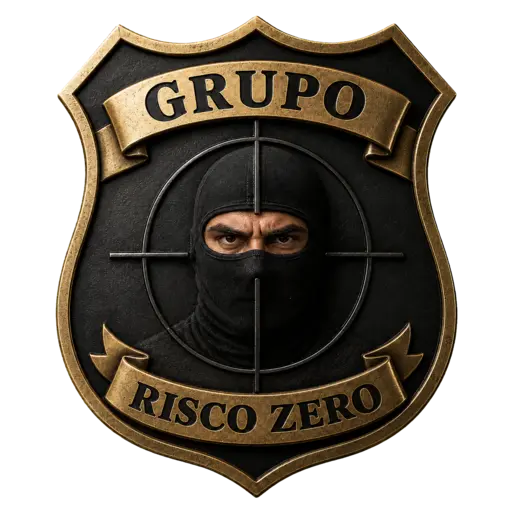Brasão oficial do Grupo Risco Zero